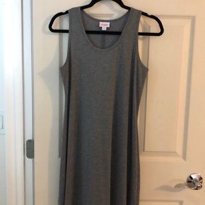 Solid Heather Gray LuLaRoe Dani Dress